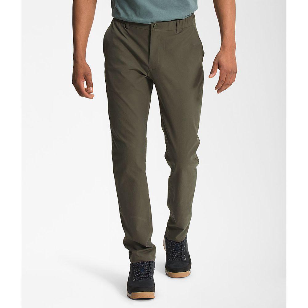 The North Face City Standard Slim Ανδρικα Παντελόνι - Πρασινο (HDGS52069)